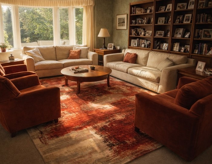 modern retro interior design